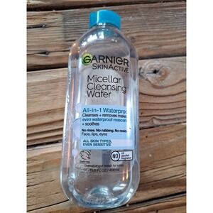 Garnier SkinActive Micellar All in 1 Waterproof Cleansing Water 13.5fl oz 1 Pack